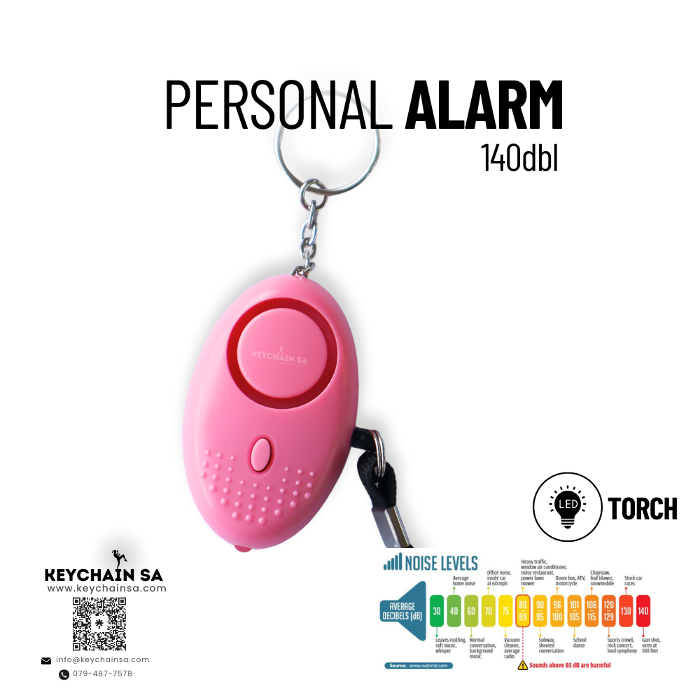 Personal Safety Alarm - 140dbl