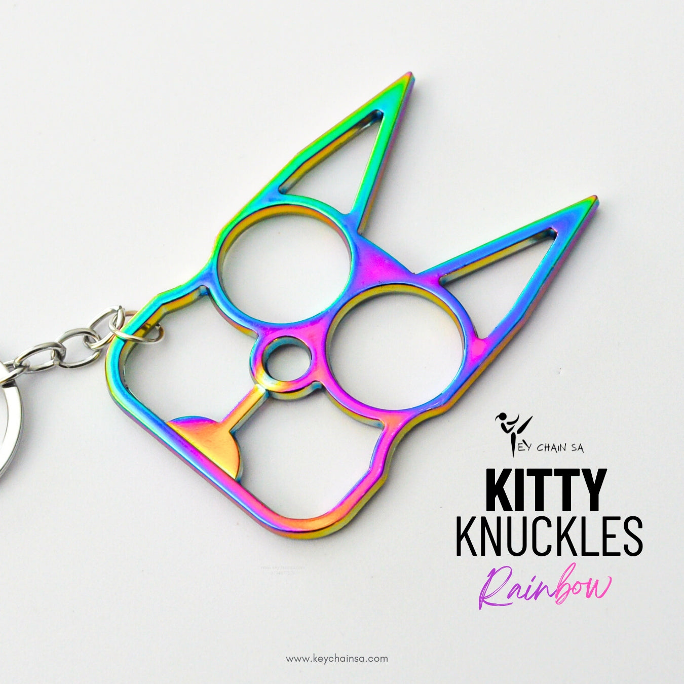 Kitty Knuckle Keychain Self Defence Keychainsa