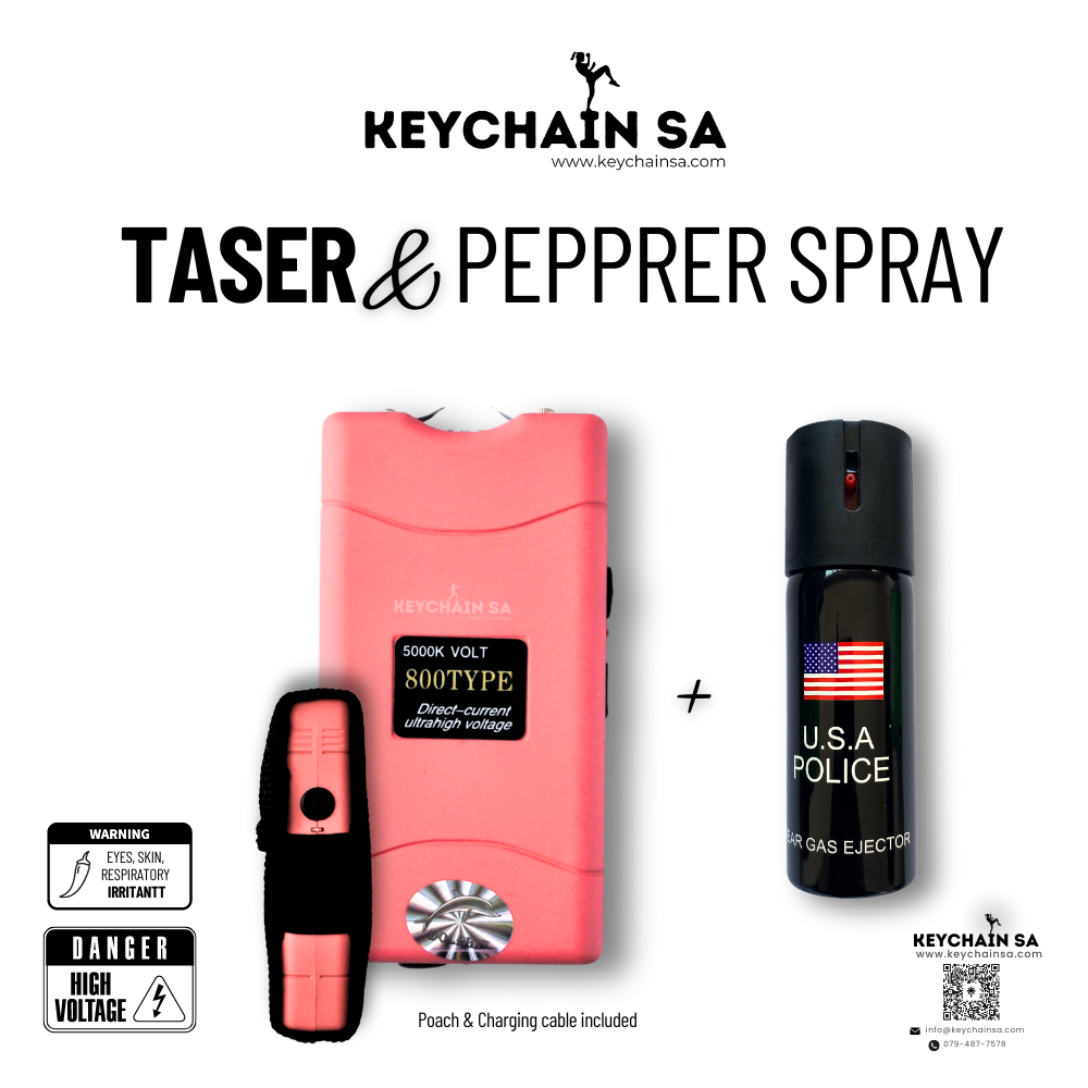 Taser & Pepper Spray Combo