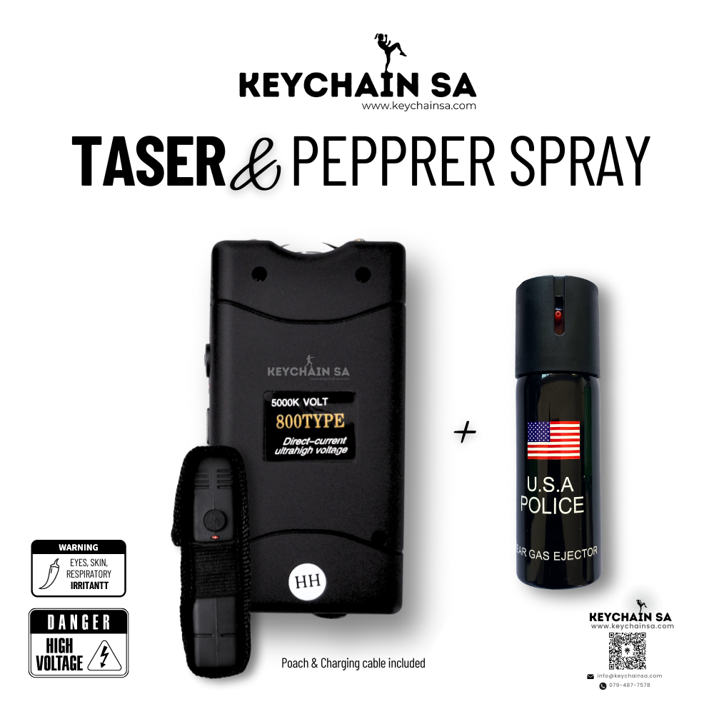 Taser & Pepper Spray Combo