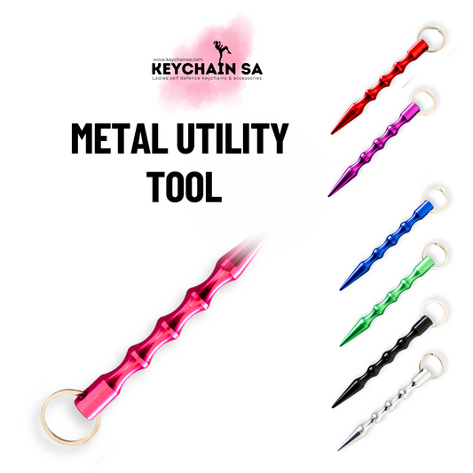 Metal Utility Keychain Tool – Compact & Versatile Everyday Companion