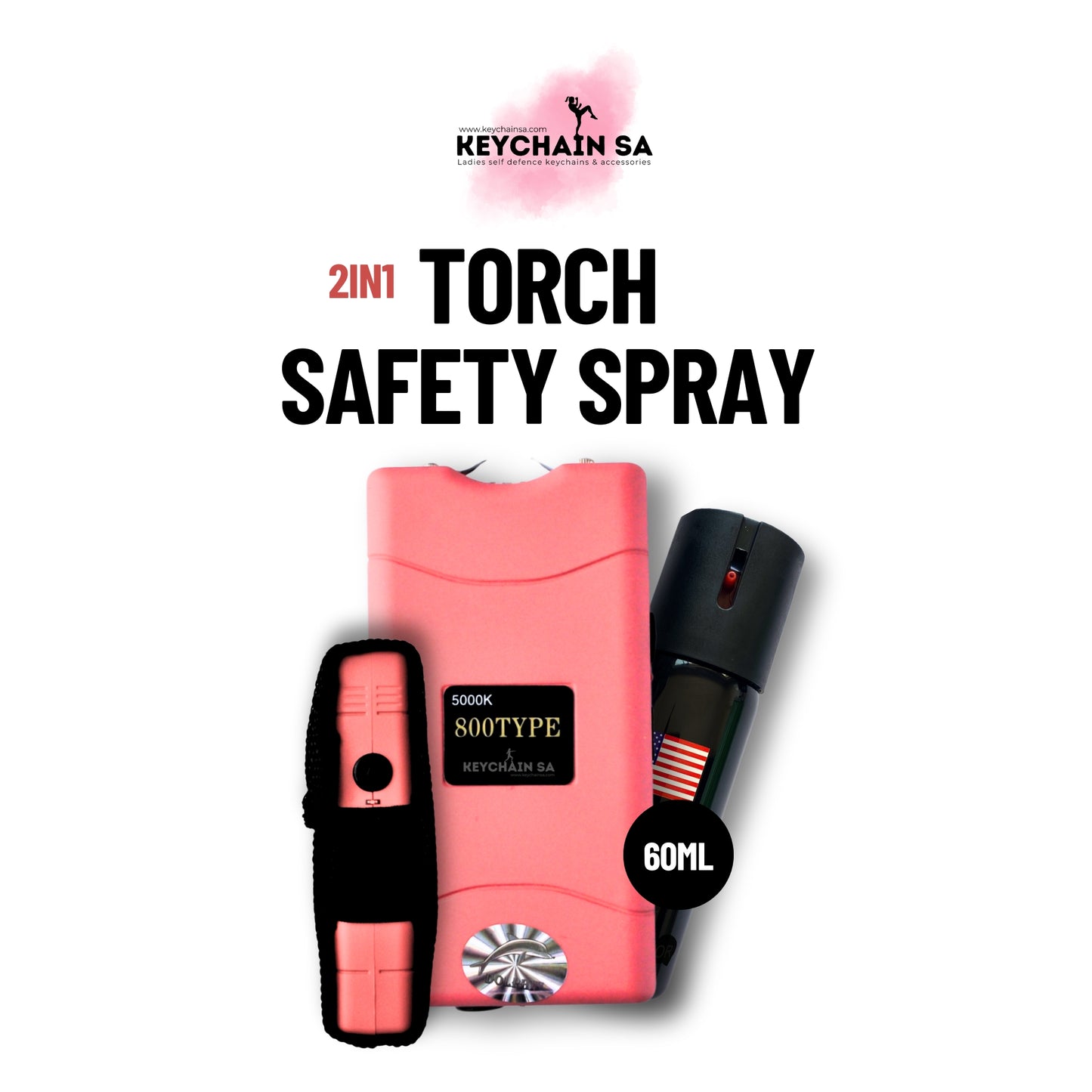 2-in-1 Guardian Torch & Safety Spray