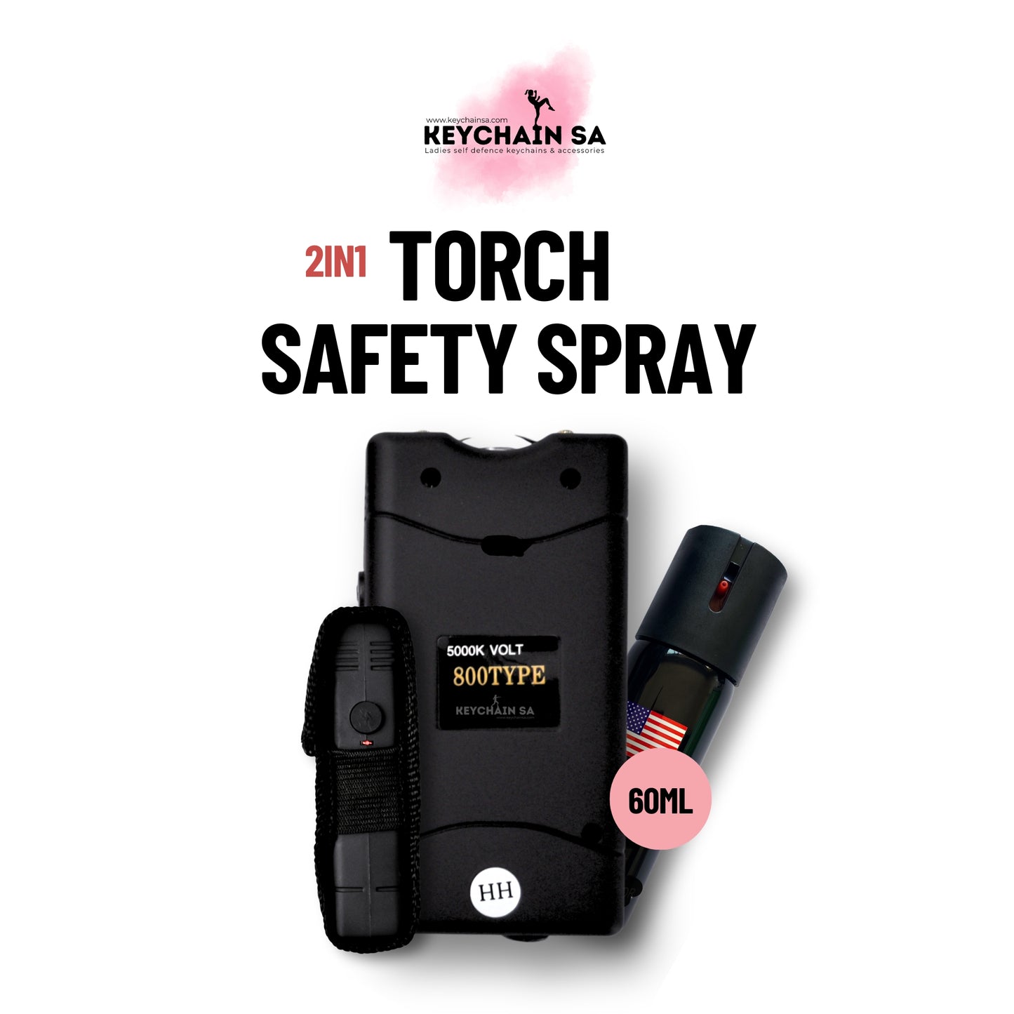 2-in-1 Guardian Torch & Safety Spray