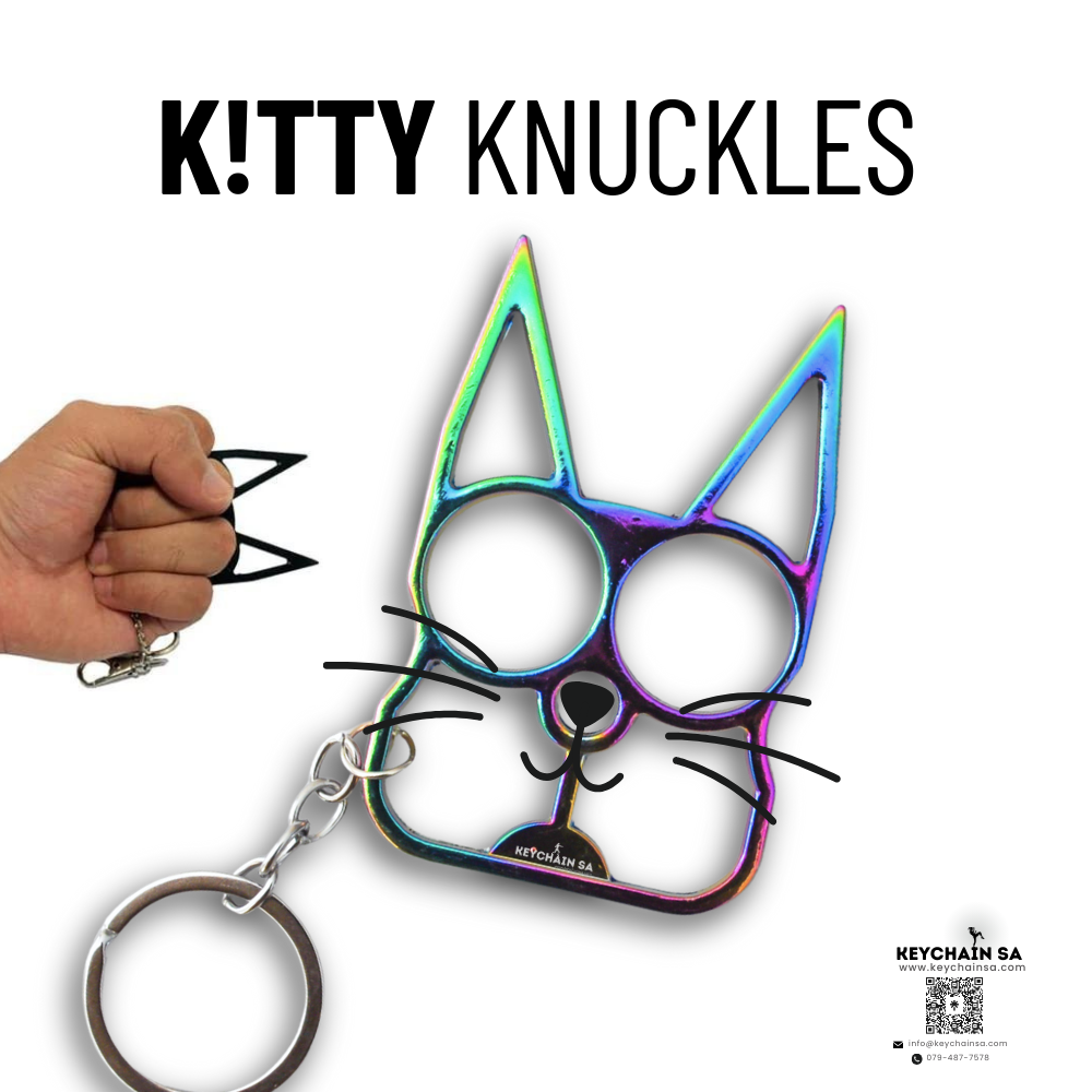 Kitty Knuckle Keychain Self defence