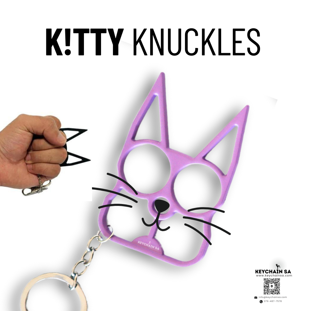 Kitty Knuckle Keychain Self defence