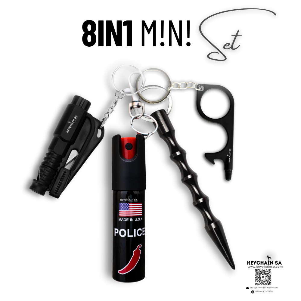 Mini Self Defence 8in1 set