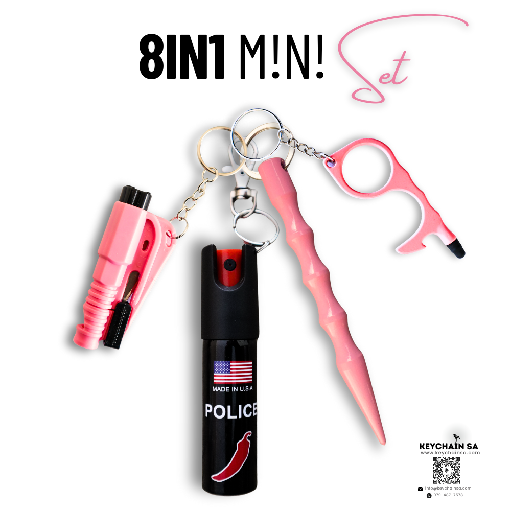 Mini Self Defence 8in1 set