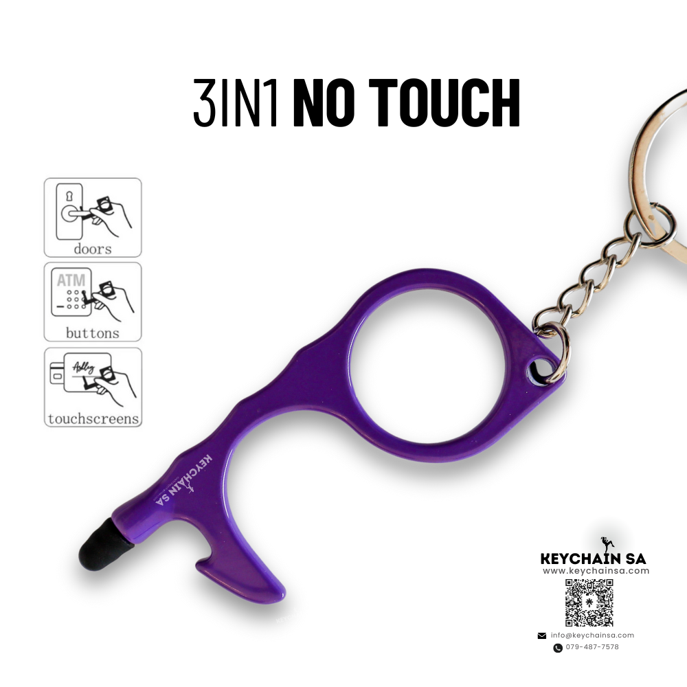 No Touch door opener keychain