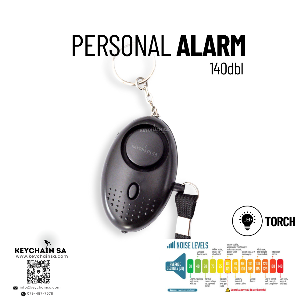 Personal Safety Alarm - 140dbl