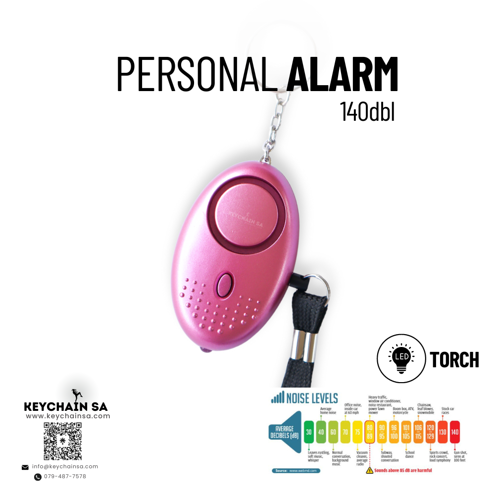 Personal Safety Alarm - 140dbl