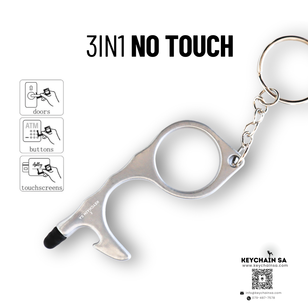 No Touch door opener keychain