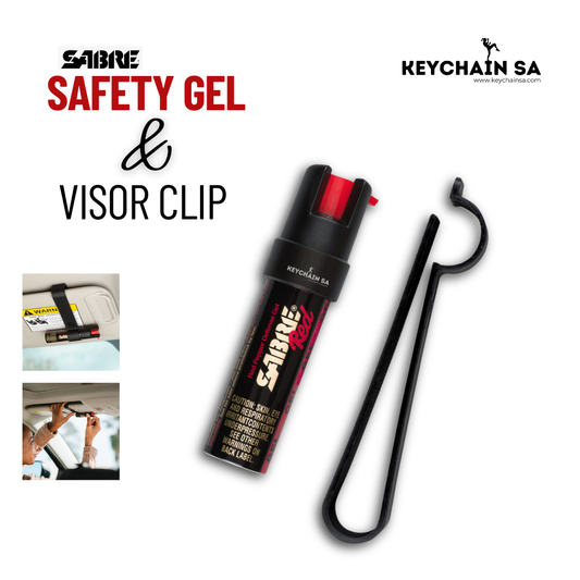 Car Safety Spray with Visor Clip – Convenient easy access